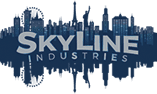 A logo of skyline industries
